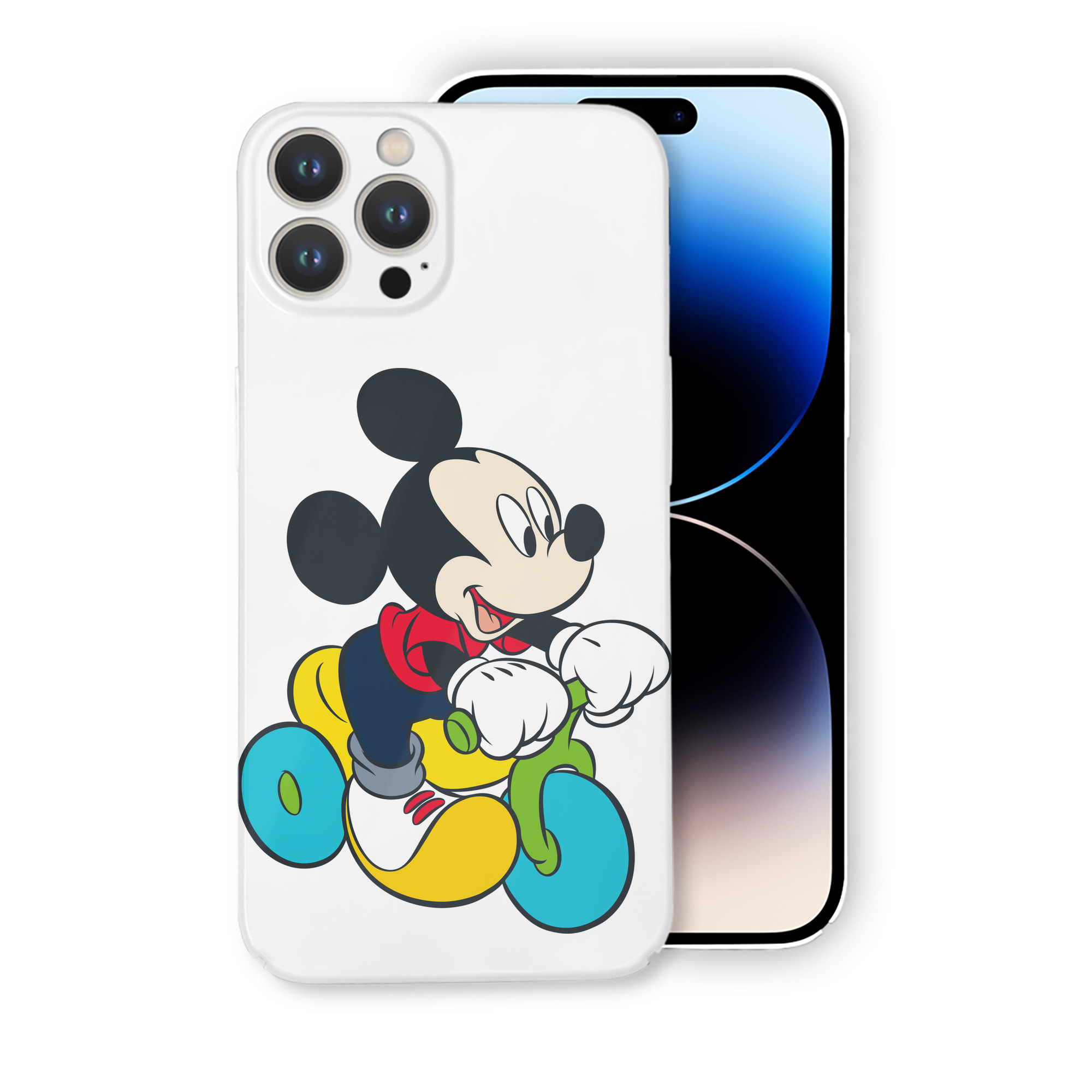 （画像用） ミッキーマウス Mickey Mouse 【iPhone 14シリーズ対応】ハードケース